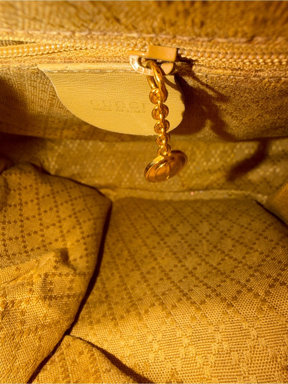 Vintage Gucci Bamboo Mini Drawstring Backpack - Picture 6 of 16